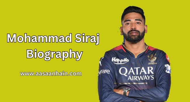 Mohammed Siraj biography